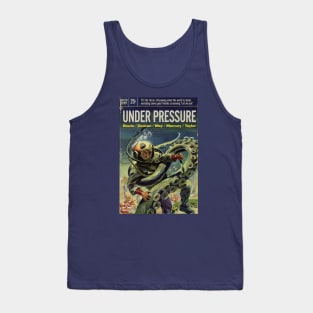 Vintage Sci Fi Book Cover - Under Pressure Tank Top